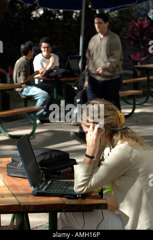 Mexico, Nuevo Leon, Monterrey, University Tecnologico de Monterrey. Stock Photo