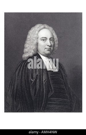 JAMES BRADLEY 1693 1762 English Astronomer Royal aberration light detect stellar parallax Stock Photo