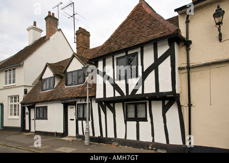 High Street Much Hadham Ware Hertfordshire England Stock Photo