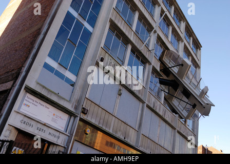 Turning the Place Over, a controversial one million pound art project in the centre of Liverpool by artist Richard Wilson Stock Photo