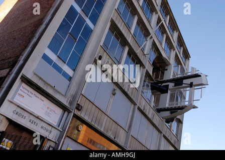 Turning the Place Over, a controversial one million pound art project in the centre of Liverpool by artist Richard Wilson Stock Photo