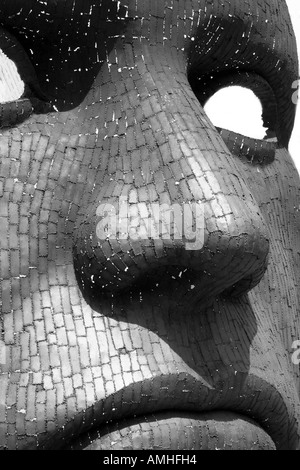 Sculpture outside The Marlowe Theatre Canterbury Kent Stock Photo