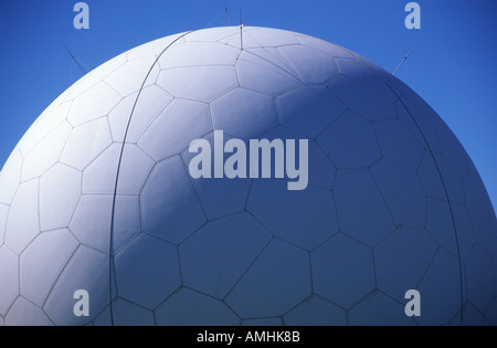 The Golf Ball RAF radar installation Mundesley Trimingham Norfolk England Stock Photo