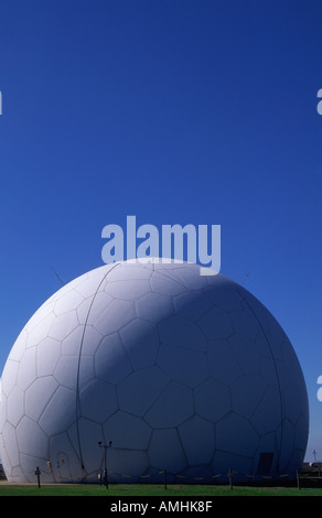 The Golf Ball RAF radar installation Mundesley Trimingham Norfolk England Stock Photo