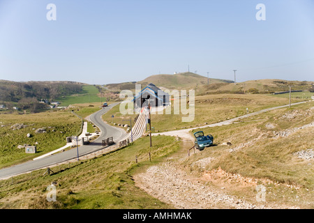 The Victorian Tramway on the Great Orme and the Halfway Station, Llandudno, North Wales, United Kingdom Stock Photo