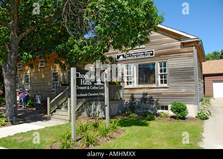 Historic Amana Colonies Iowa IA Stock Photo