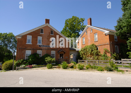 Historic Amana Colonies Iowa IA Stock Photo