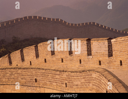 Great Wall, Badaling, China Stock Photo