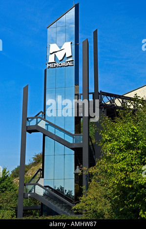 Le Memorial in Caen Normandy France a museum for peace Stock Photo