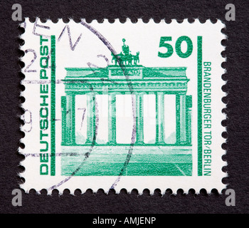 German postage stamp Stock Photo