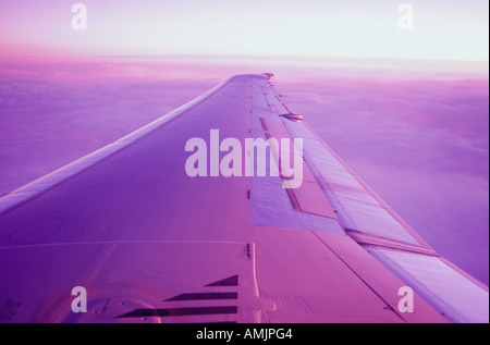 Airplane Wing Stock Photo