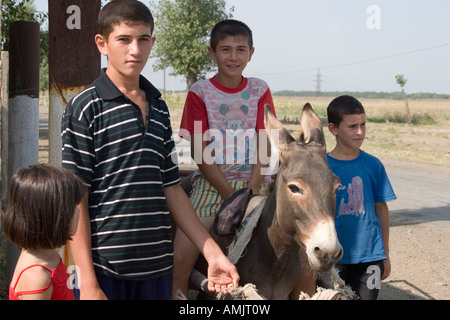 Yevlax Rayonu, AZERBAIJAN 2005 Stock Photo