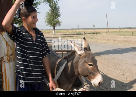 Yevlax Rayonu, AZERBAIJAN 2005 Stock Photo