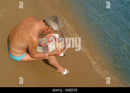 Sunny beach Bulgaria Peoples Republic Narodna Republika Bulgariya Balkan Peninsula south east Europe Stock Photo