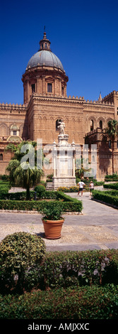 Cathedral Palermo Sicily Italy Stock Photo