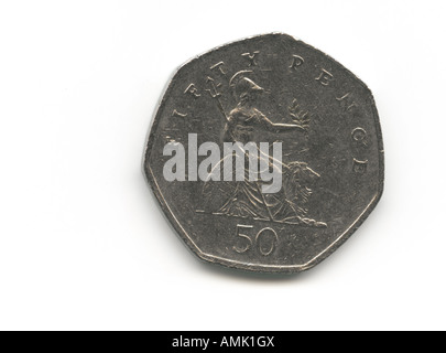 British Coin , UK, Streling Stock Photo