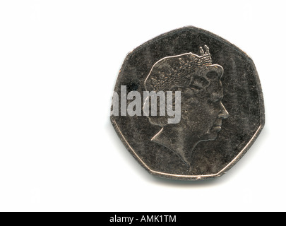 British Coin , UK, Streling Stock Photo