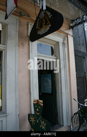 exterior view of Voodoo Temple New Orleans  November 2007 Stock Photo