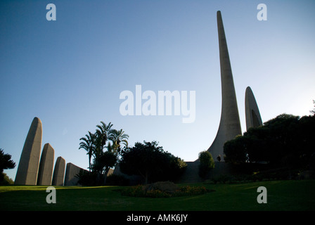 Taal Monument to Afrikaans language at Paarl in Cape Winelands Stock Photo