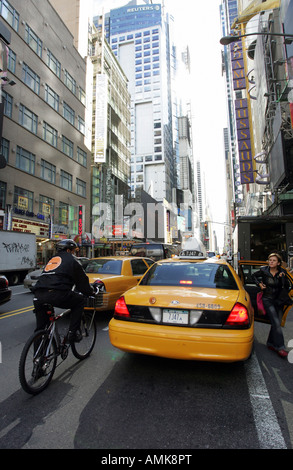 Street scene in New York, USA Stock Photo