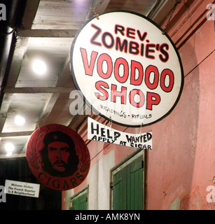Voodoo Shop Off Bourbon Street, French Quarter, New Orleans, Lousiana, USA Stock Photo