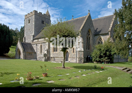 Church of St Peter St Paul Longbridge Deverill Dorset England Stock Photo