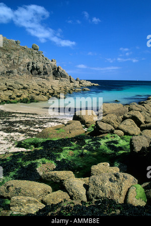 Porthgwarra, near Portmellon, Cornwall, England, UK Stock Photo