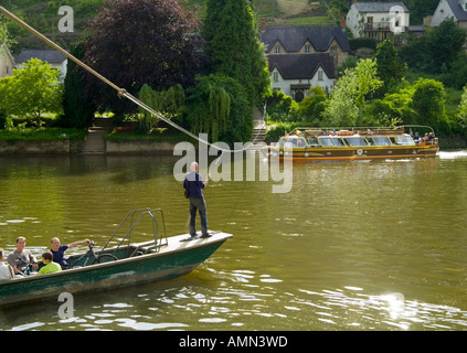 river wye symonds yat herefordshire midlands england Stock Photo