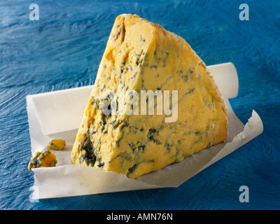 British Blue Cheese Blue Shropshire Stock Photo