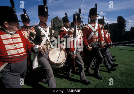 68th Durham Light Infantry Display Team Stock Photo