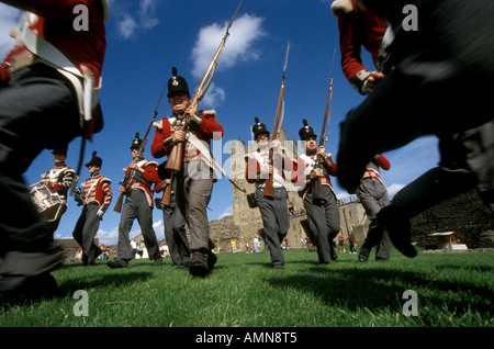 68th Durham Light Infantry Display Team Stock Photo