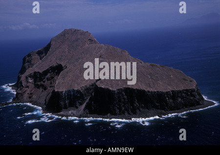 Redonda Island - Antigua - Barbuda -  West Indies Aerial view Stock Photo