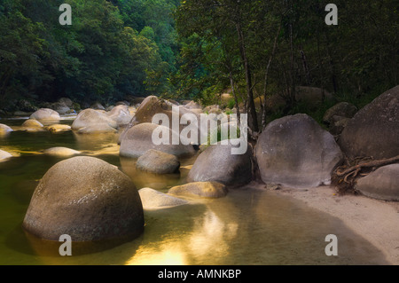 Mossman River and Mossman Gorge, Daintree National Park, Queensland, Australia Stock Photo