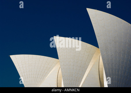 Close-up of Sydney Opera House, Sydney, New South Wales, Australia Stock Photo