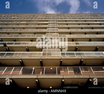 Social housing tower block Newington, London. Stock Photo