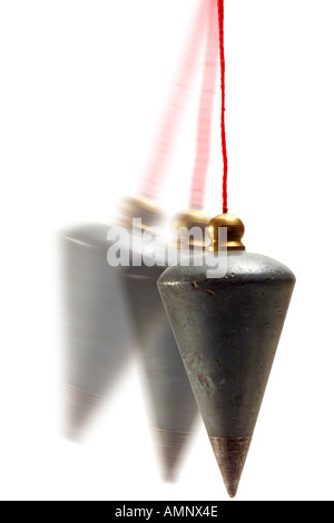 Plumb-line, close-up Stock Photo