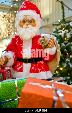 Father Christmas doll Stock Photo