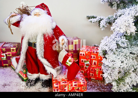 Santa Claus doll Stock Photo