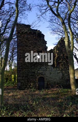 Burradon Tower, Northumberland, England. Stock Photo