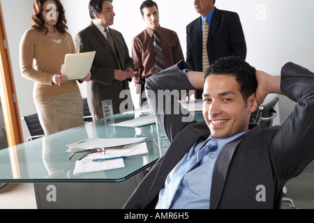 Business People in Meeting Stock Photo
