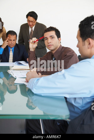 Business People in Meeting Stock Photo