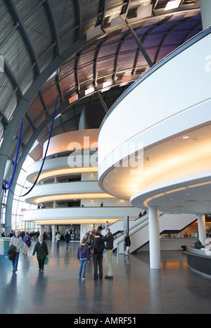 The interior of the Sage music concert festival hall Gateshead Newcastle Upon Tyne Tyneside England Stock Photo