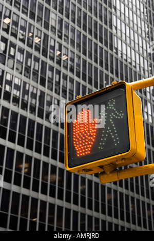 Pedestrian Crossing Sign Stock Photo