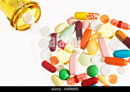 Close-Up of Pills