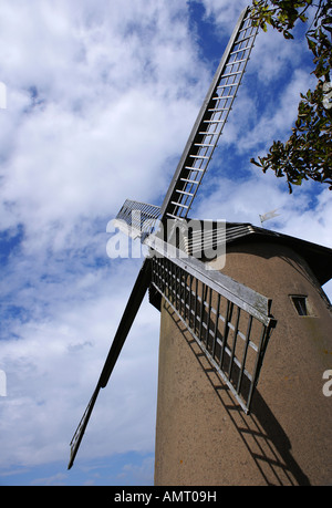 Bembridge Windmill on the Isle of Wight Stock Photo