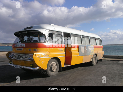 Maltese bus Stock Photo