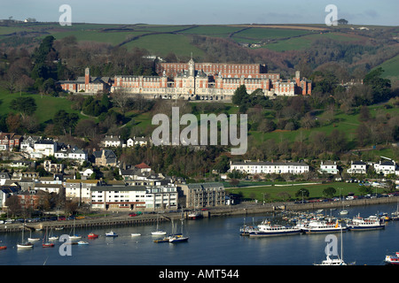 The Britannia Royal Naval College Dartmouth Devon UK Stock Photo