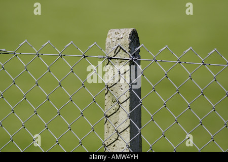 Fence post Stock Photo