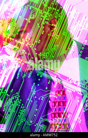 Computer Engineer Stock Photo