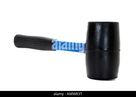 Rubber mallet Stock Photo